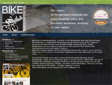 Tablet Screenshot of bikemorgantown.com